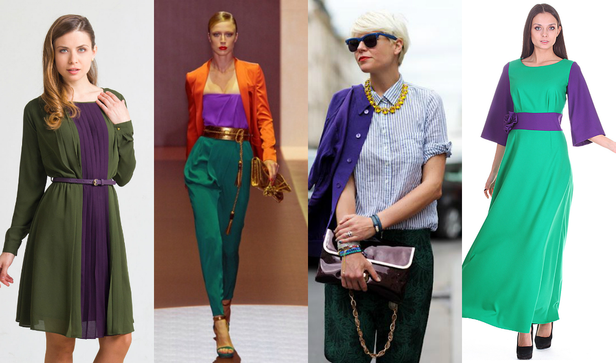 С каким цветом сочетается зеленый цвет в одежде для женщин после 50 лет фото
