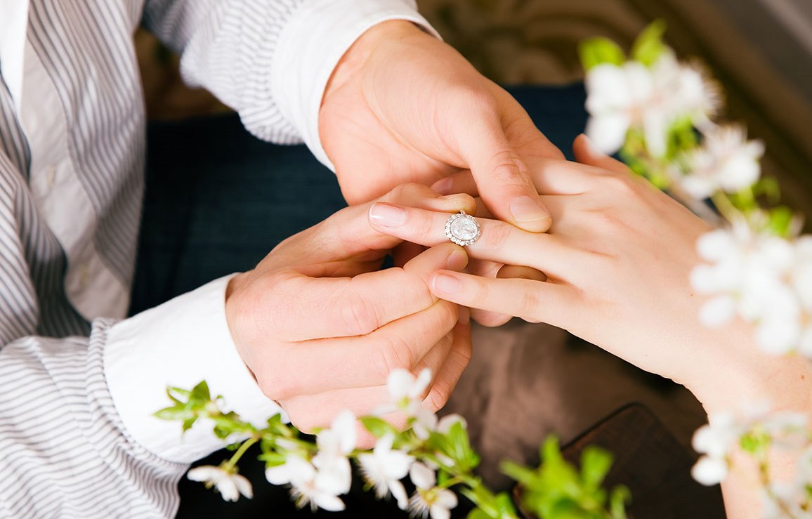 Кольцо для предложения замуж